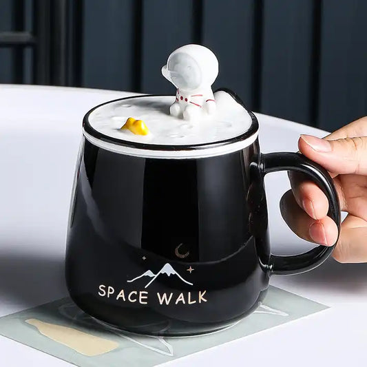 Taza de Astronauta con tapa