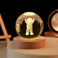 Esfera de cristal decorativa