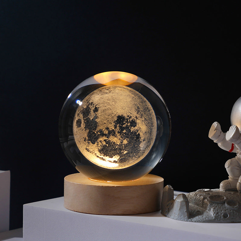 Esfera de cristal decorativa