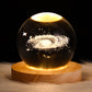 Esfera de cristal decorativa