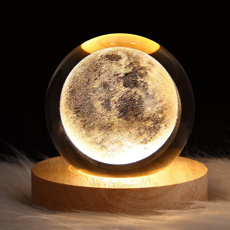 Esfera de cristal decorativa